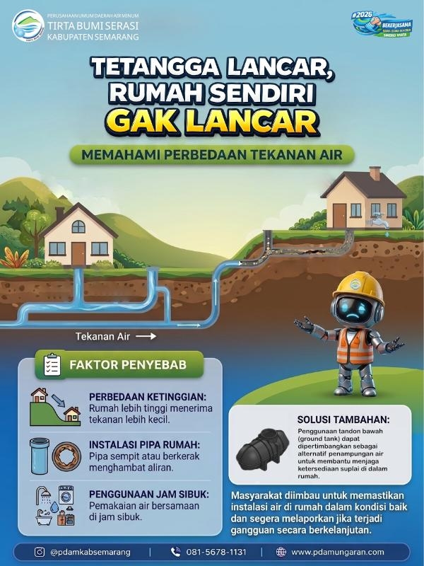 Tetangga Lancar, Rumah Sendiri Gak Lancar: Ini Penyebab Perbedaan Tekanan Air